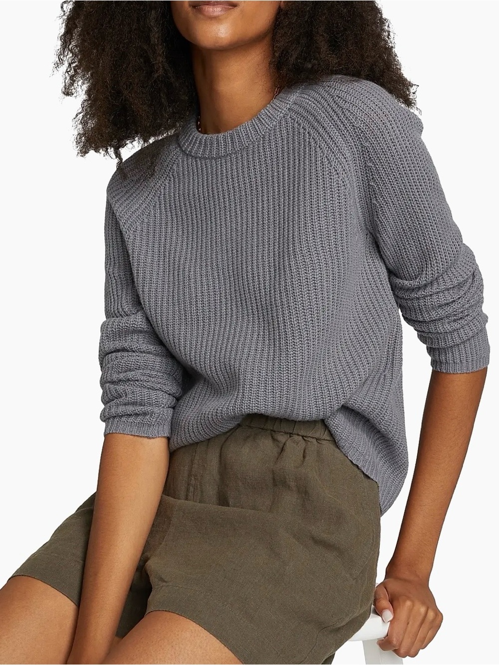 Jenni Kayne Cashmere Fisherman Sweater